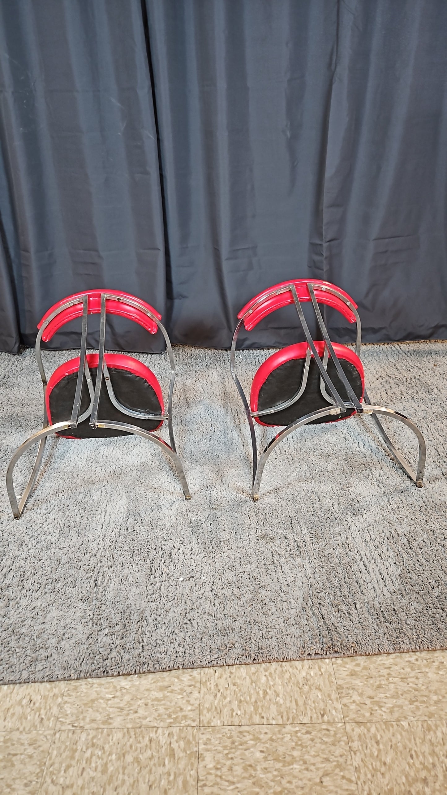 Vintage Red Chairs