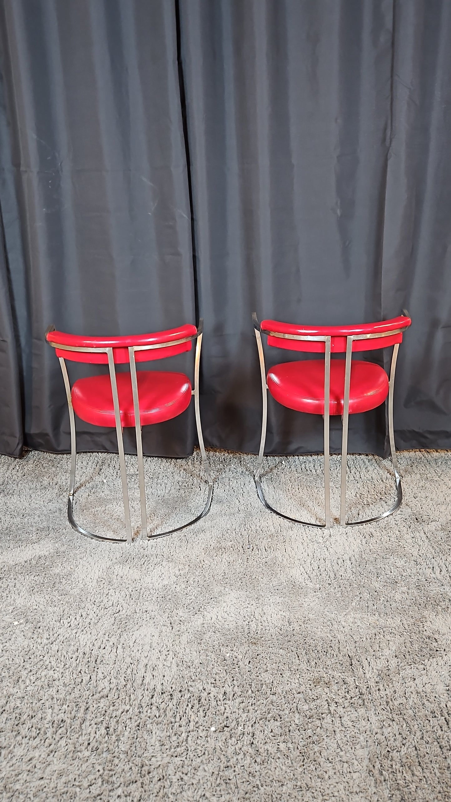 Vintage Red Chairs
