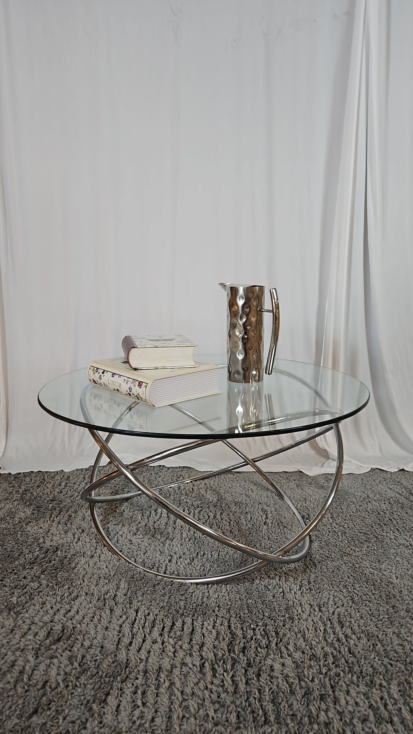 Round Glass Coffee Table