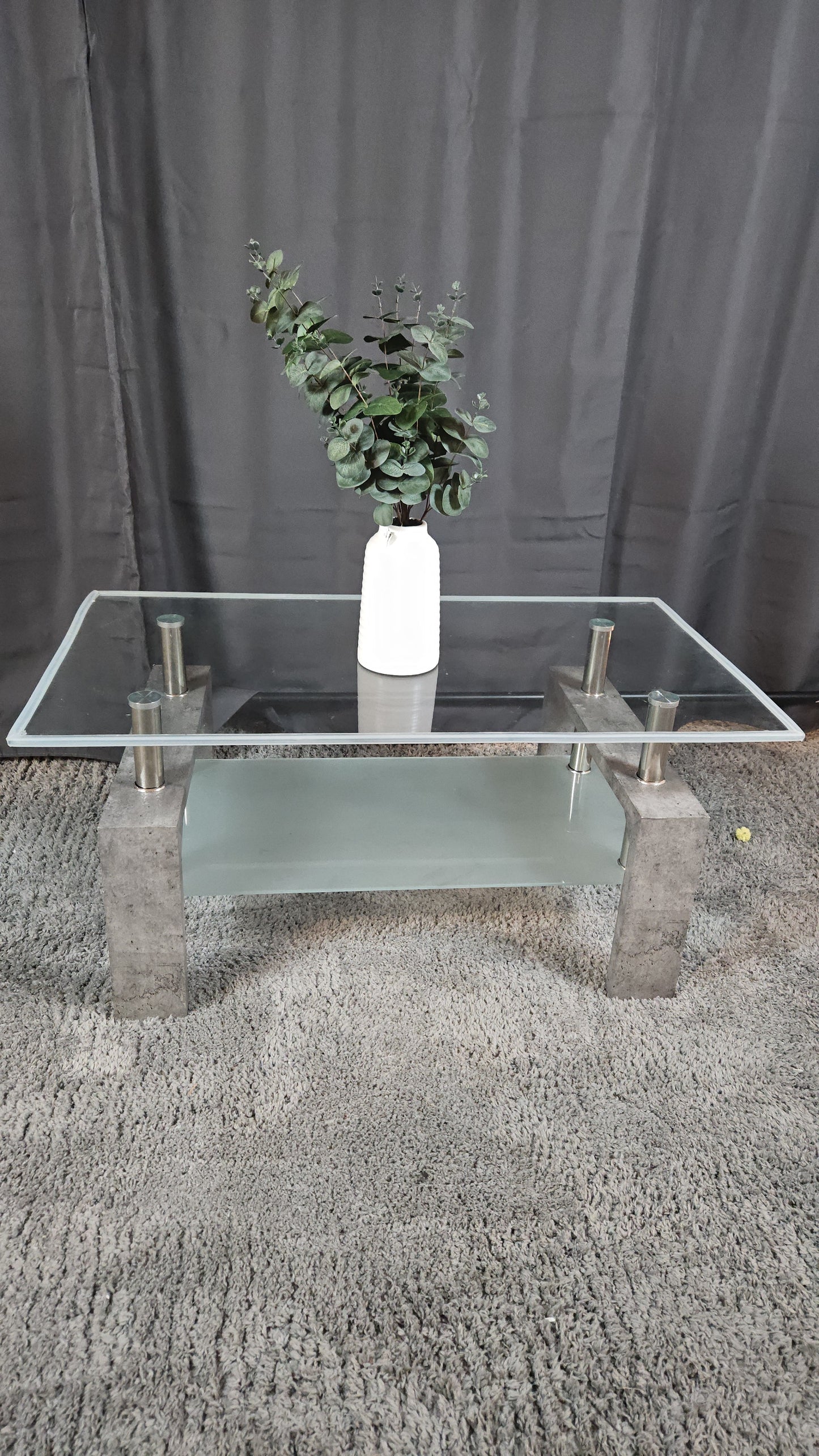 Glass Top Coffee Table