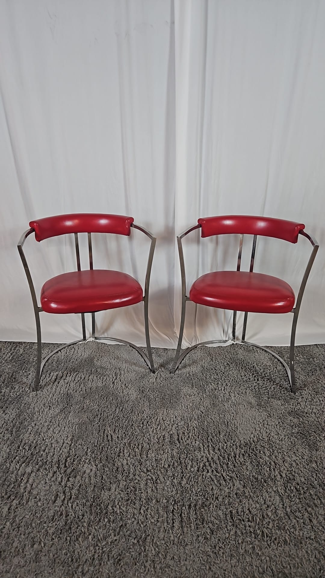 Vintage Red Chairs