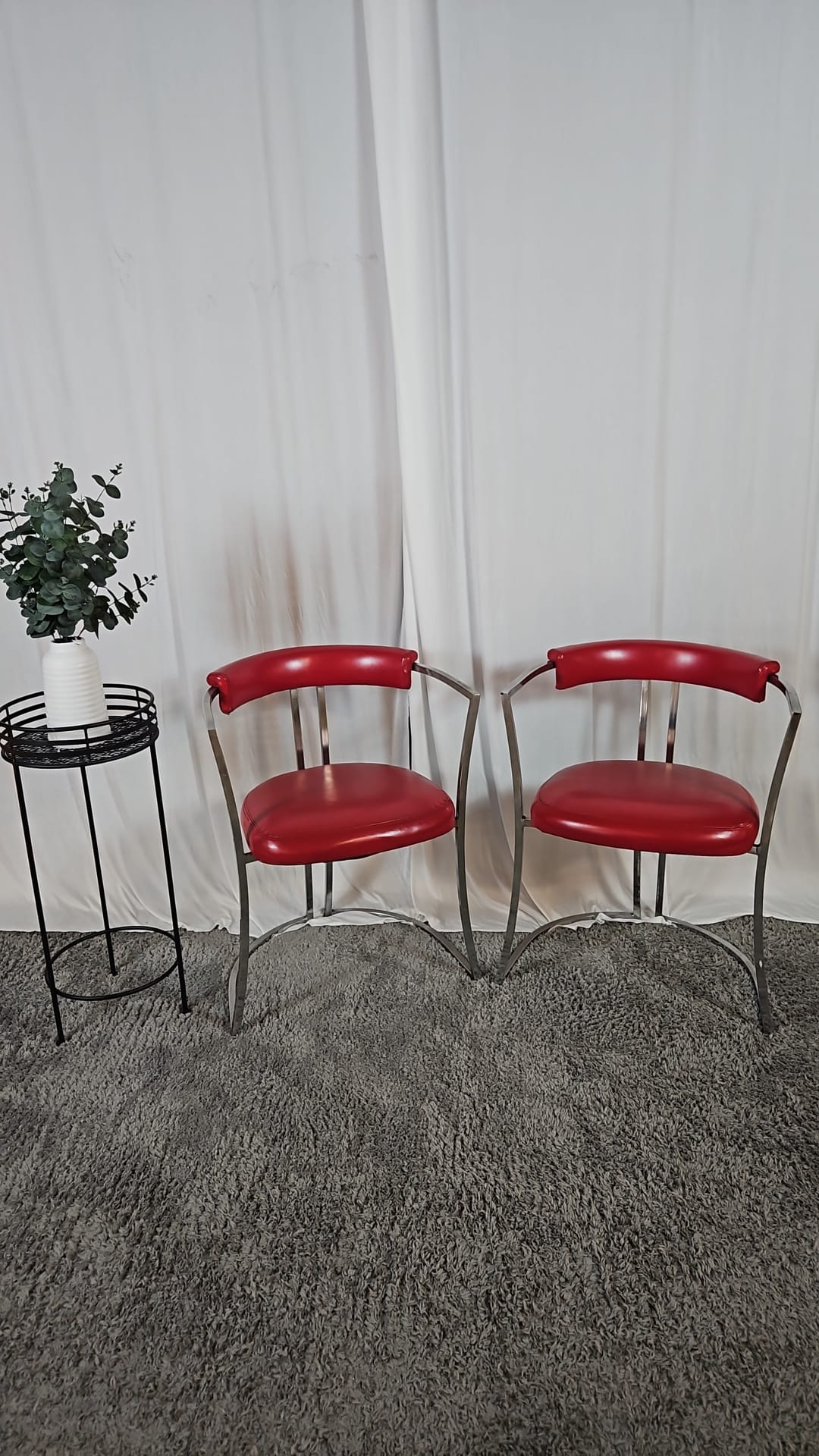 Vintage Red Chairs