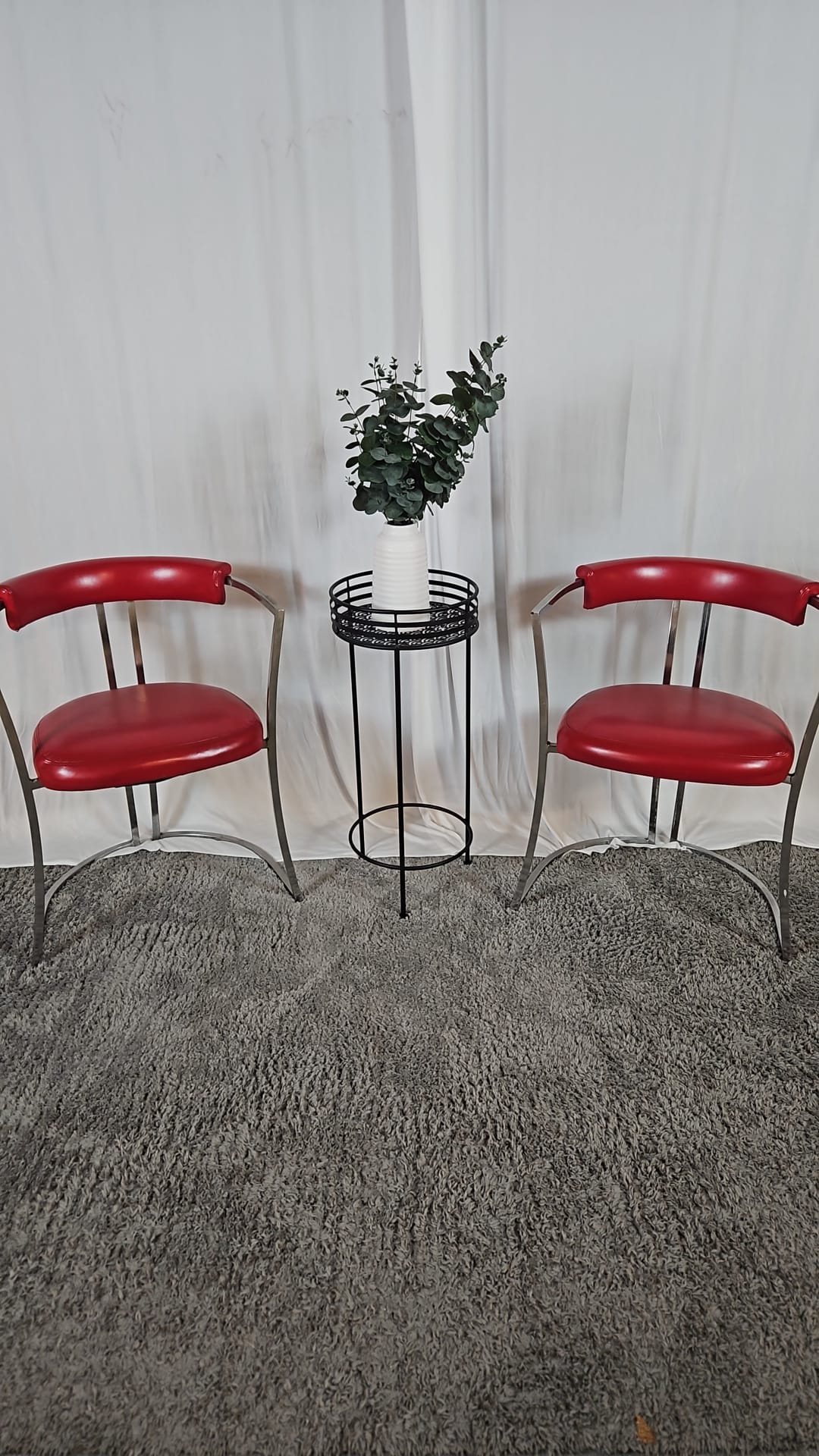 Vintage Red Chairs