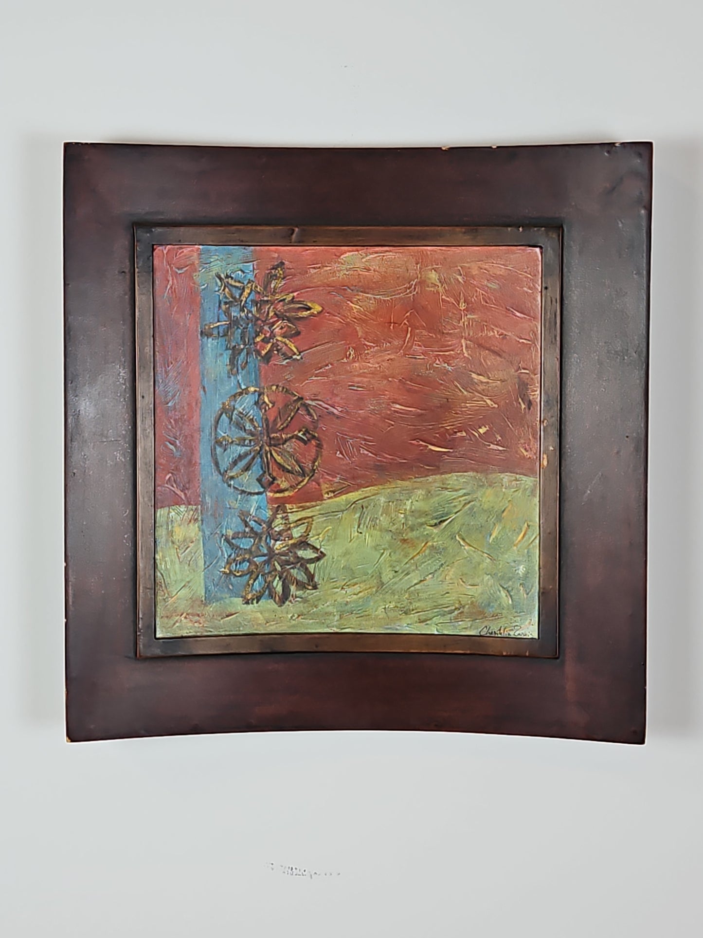 Framed Abstract Art Set of 4