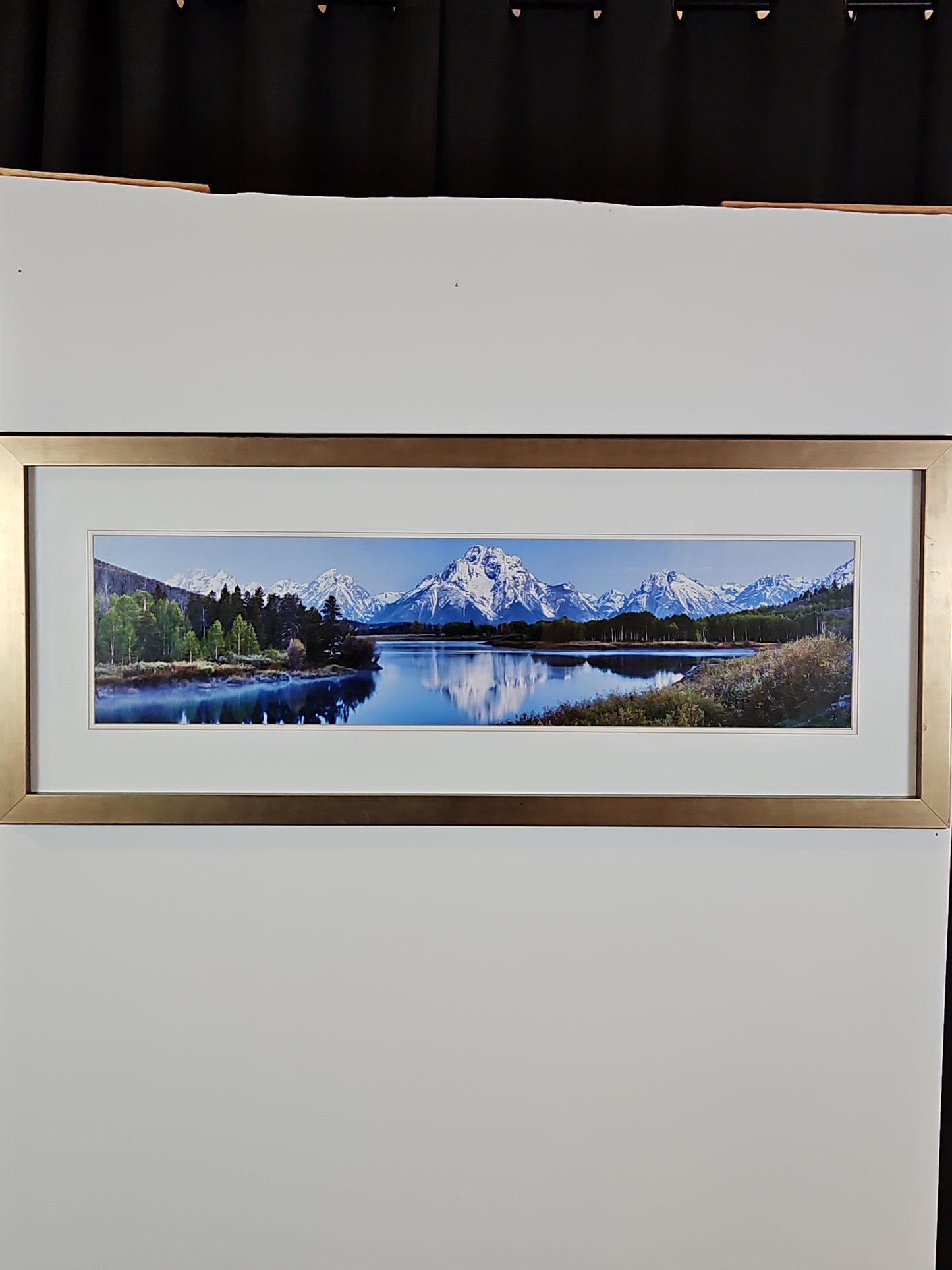 Long Framed Lake Scene