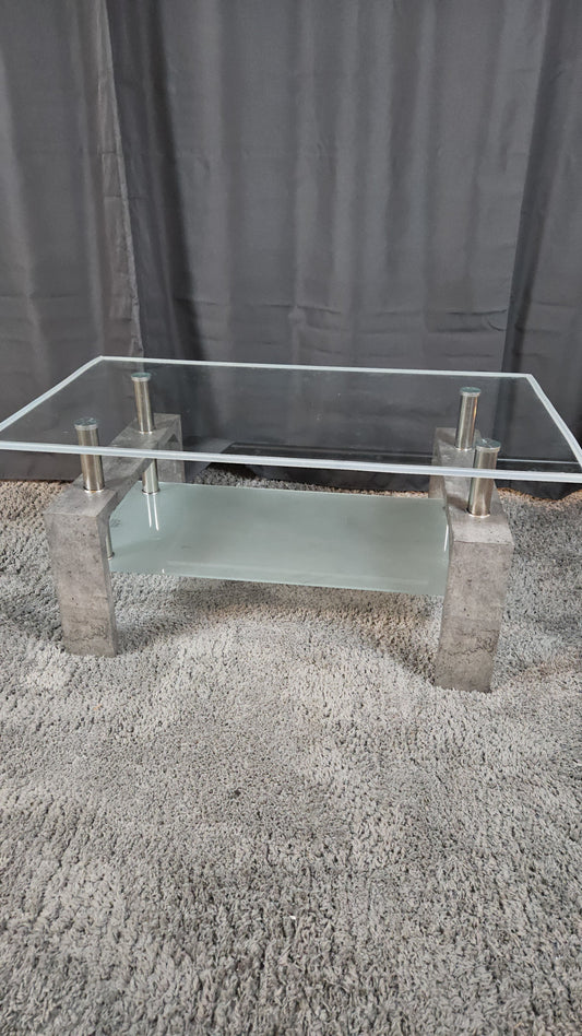 Glass Top Coffee Table