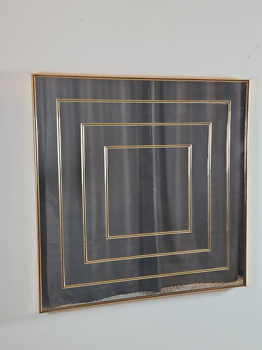 Gold Rimmed Mirror