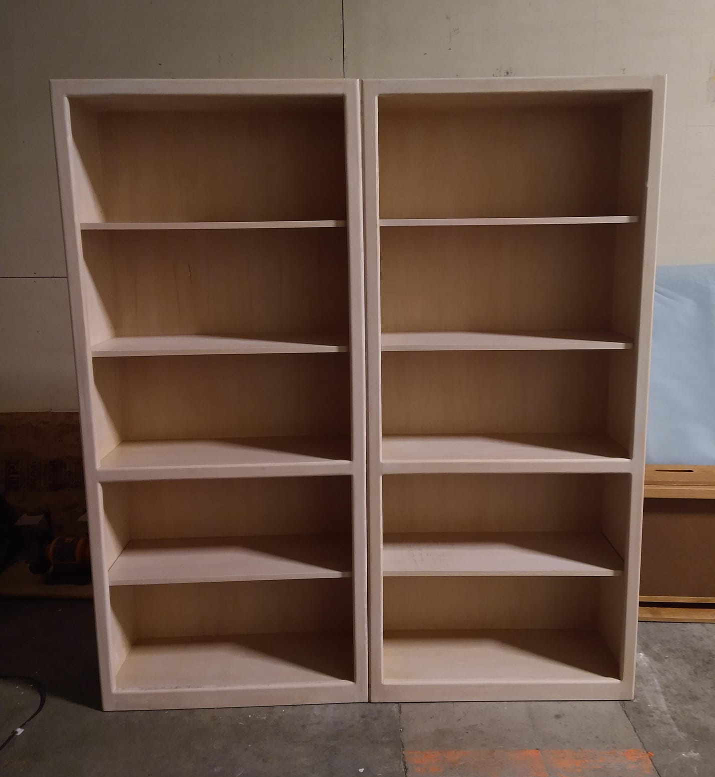 Solid Wood Shelves-set of 2