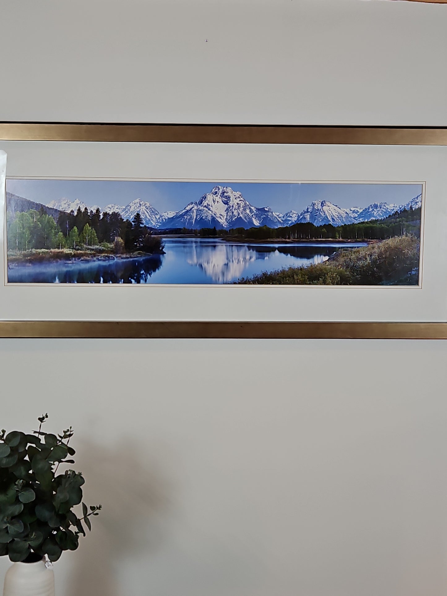 Long Framed Lake Scene