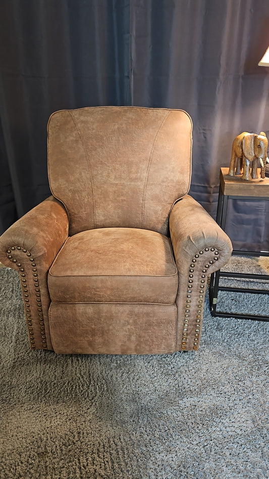 Rustic Electric Recliner
