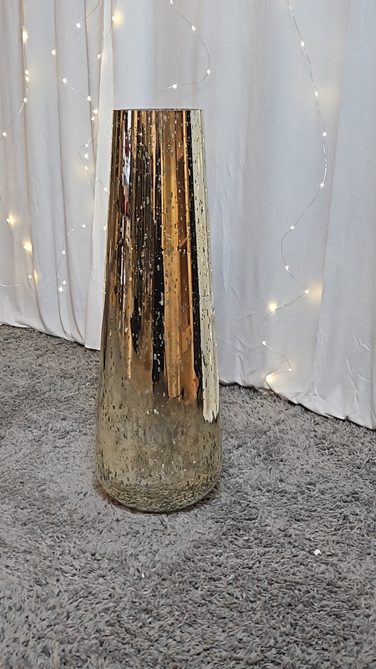 Gold Accent Vase